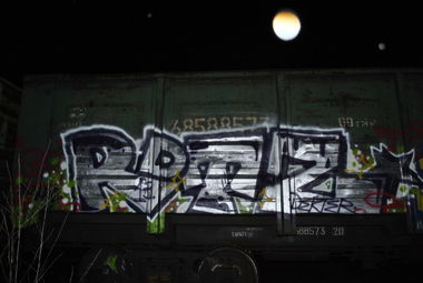 Graffiti Train - Photo by RealDopeTrip - Dekter