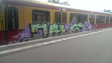 Graffiti Train - Photo by RealGOG - PALS