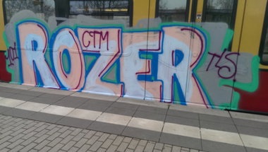 Graffiti Train - Photo by RealGOG - ROZER, TLS, CTM