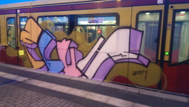 Graffiti Train - Photo by RealGOG - FLUCH, DH, CLUB