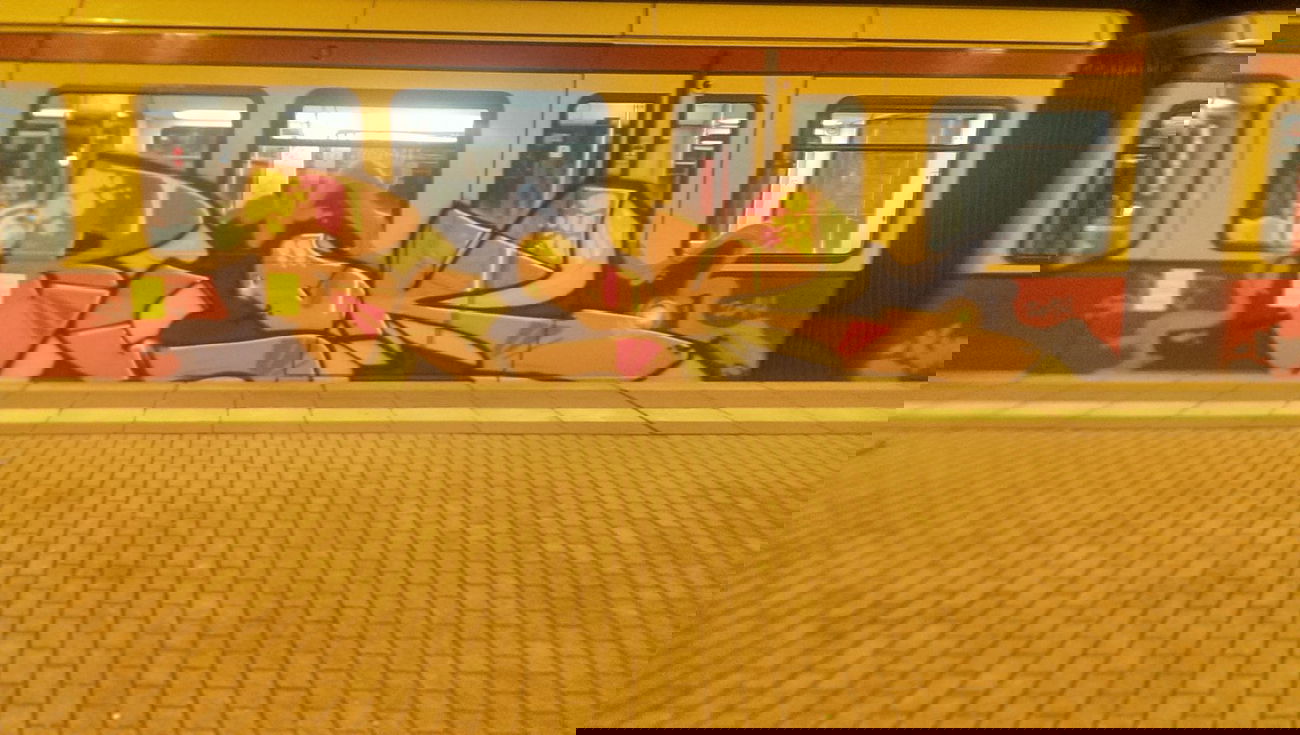 Graffiti Train - Photo by RealGOG