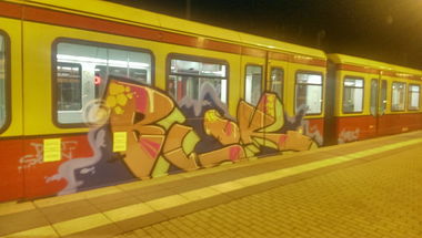 Graffiti Train - Photo by RealGOG
