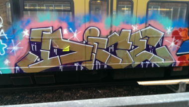 Graffiti Train - Photo by RealGOG - DICE, TBR