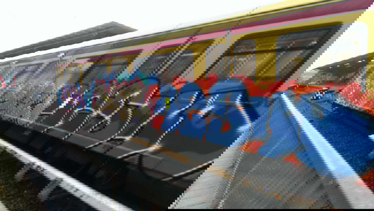 Graffiti Train - Photo by RealGOG - RESKO, DICE, FRESH
