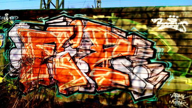 Graffiti Bombing - Photo by RealGOG - FIZ, FIS, RCK