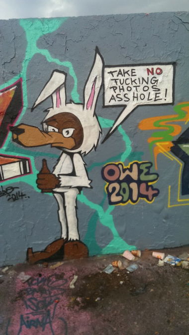 Graffiti Wall - Photo by RealGOG - MAUERPARK, OWE, TAKE