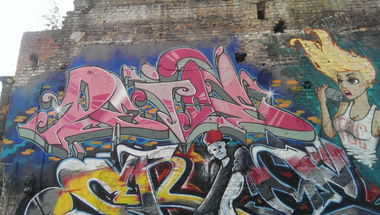 Graffiti Wall - Photo by RealGOG - DEJOE, SBB, GFA
