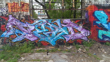 Graffiti Wall - Photo by RealGOG - PESD, QB, BERLIN