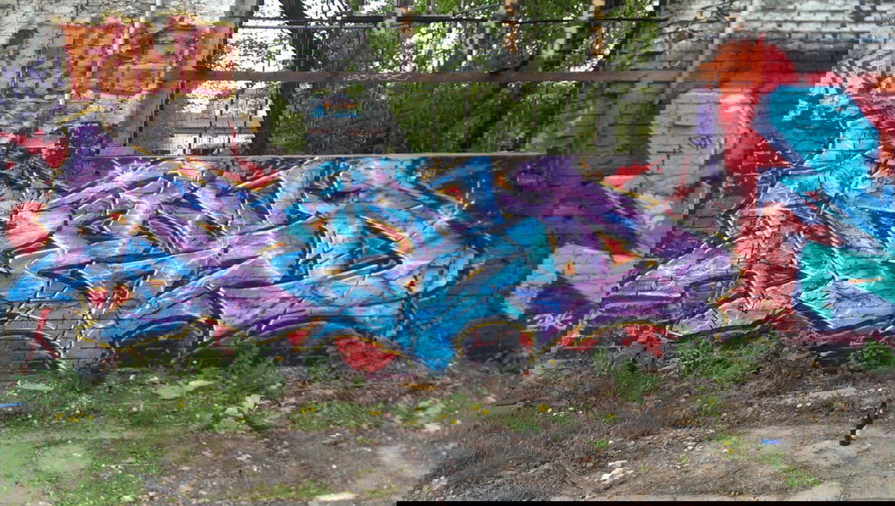 Graffiti Wall - Photo by RealGOG - PESD, QB, BERLIN