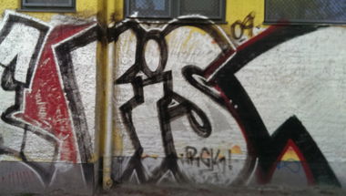 Graffiti Bombing - Photo by RealGOG - FIS, FIZ, FISS (2009)
