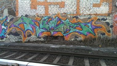 Graffiti Bombing - Photo by RealGOG - Rume, DNB