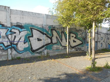 Graffiti Wall - Photo by RealGOG - DNB, Berlin