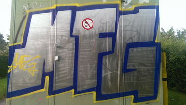 Graffiti Wall - Photo by RealGOG - Rostock, MFG