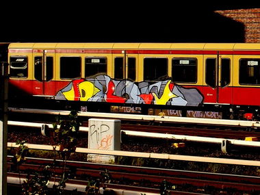 Graffiti Train - Photo by RealGOG - DROW, Streik, 2014 (2014)