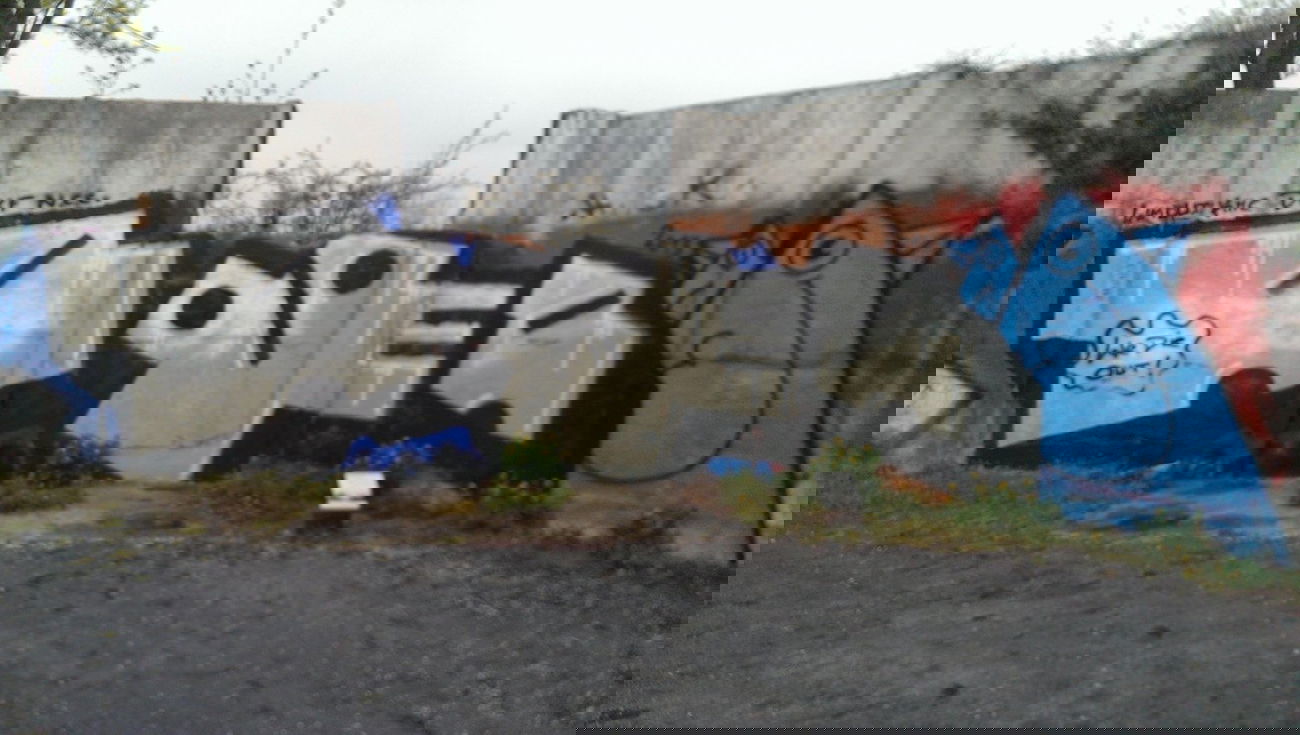 Graffiti Bombing - Photo by RealGOG - Roger, Birds, DSF