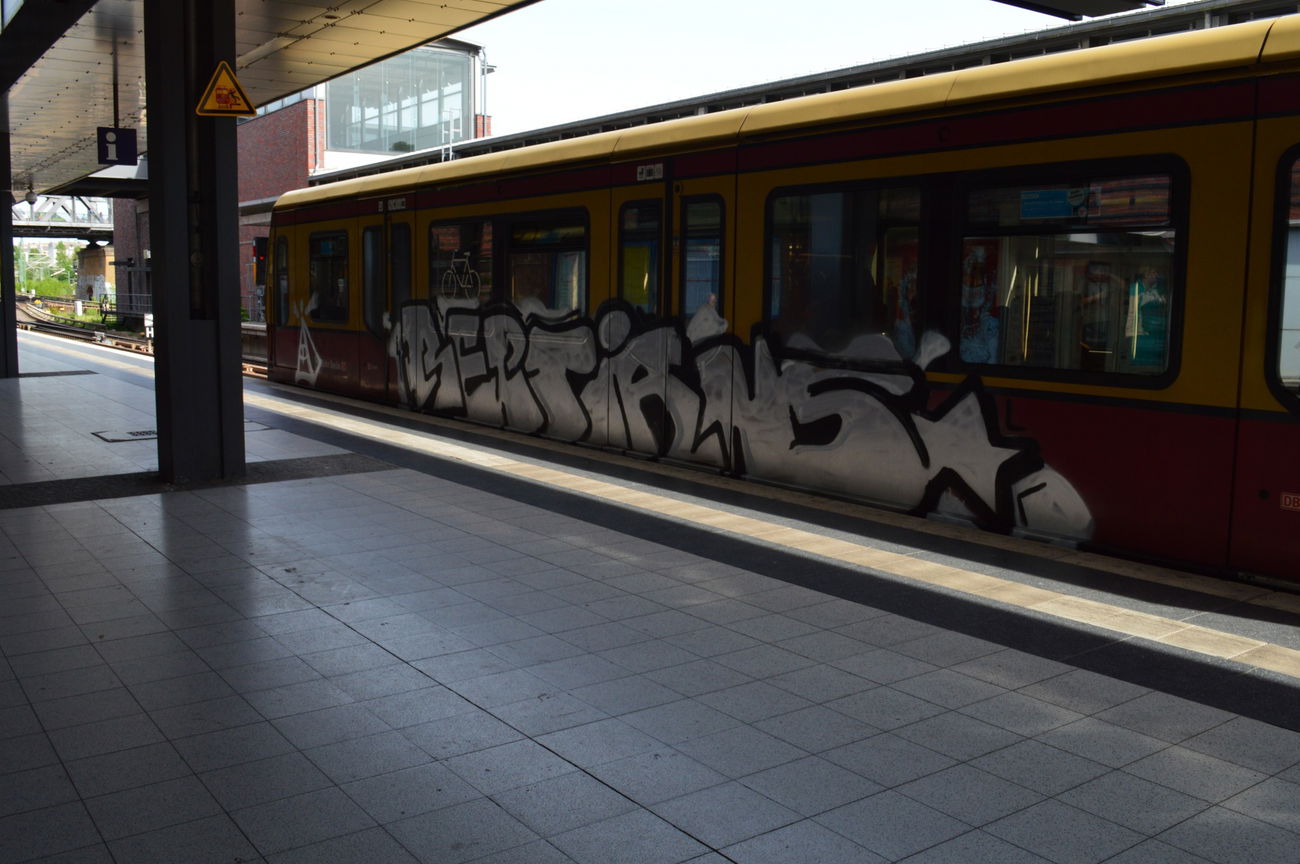 Graffiti Train - Photo by RealGOG - Reptians, Berlin