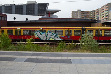 Graffiti Train - Photo by RealGOG - VK, Streik, 2015
