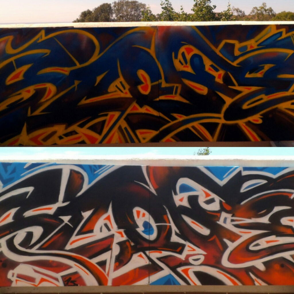 Graffiti Wall - Photo by RealStokey - stoke, graffiti (2015)