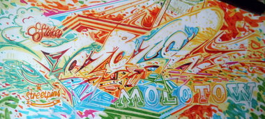 Graffiti Photo by RealStokey - molotow, graffiti, sketch (2015)