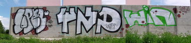 Graffiti Bombing - Photo by Reallost - Win, Rilos (2013)