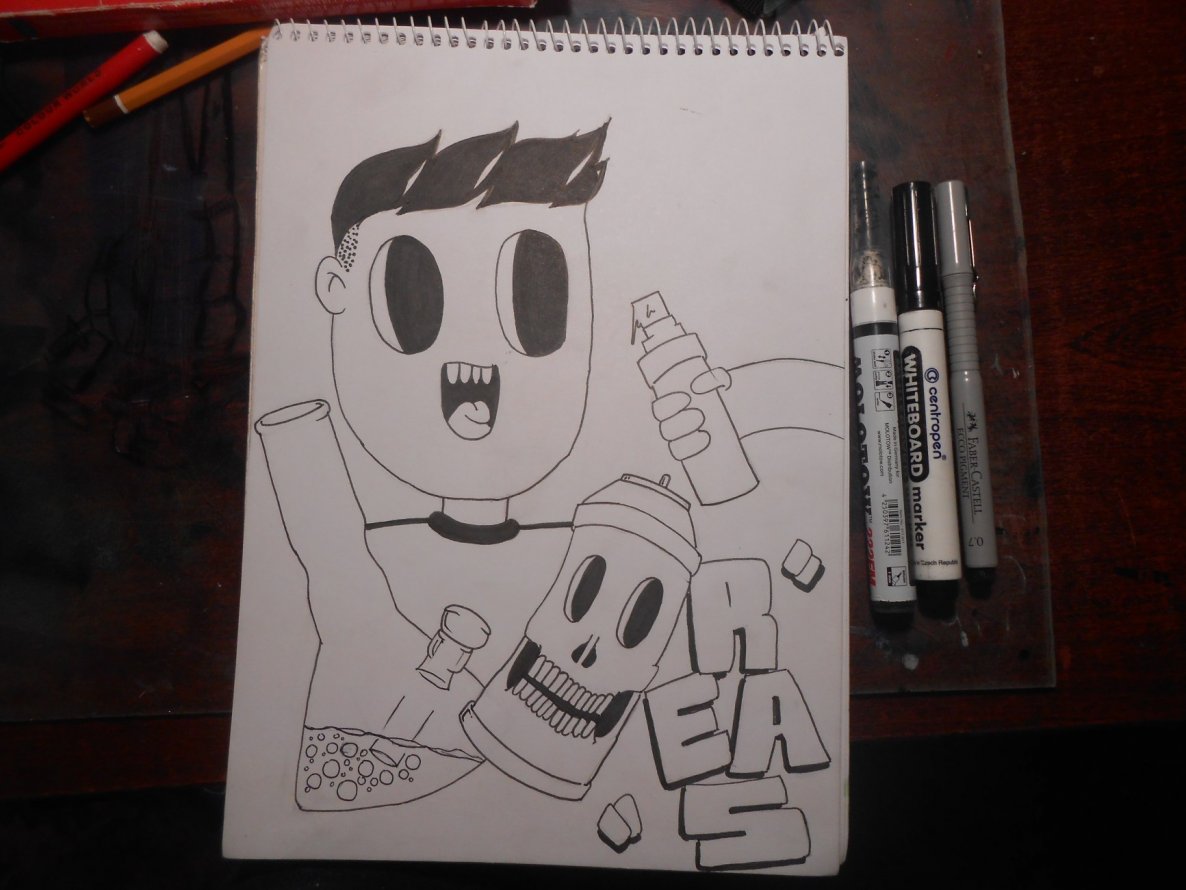 Graffiti Sketch - Photo by Reas97One