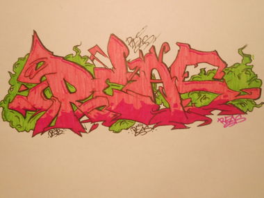 Graffiti Sketch - Photo by Reas97One