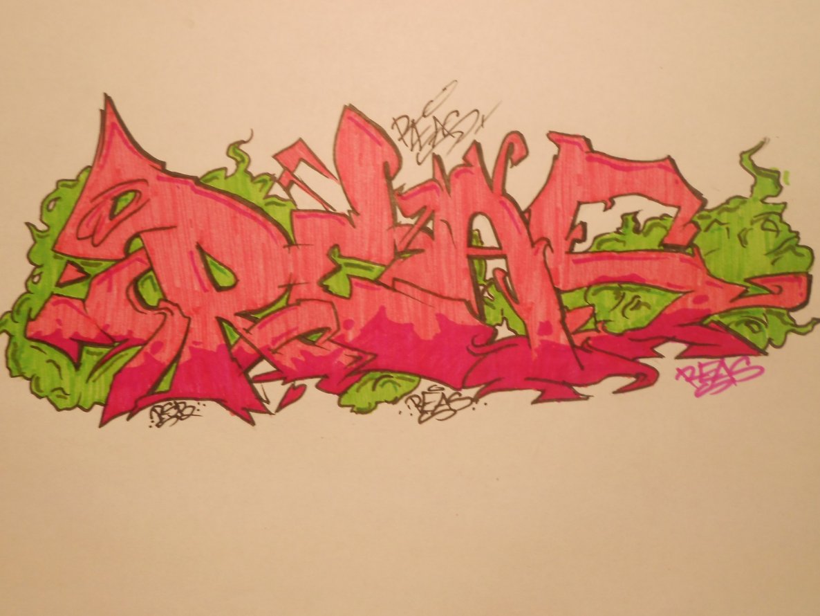 Graffiti Sketch - Photo by Reas97One