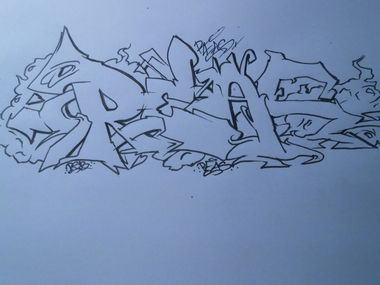 Graffiti Sketch - Photo by Reas97One