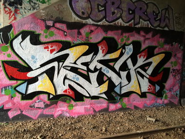 Graffiti Wall - Photo by ReckOner - bremerhaven (2016)