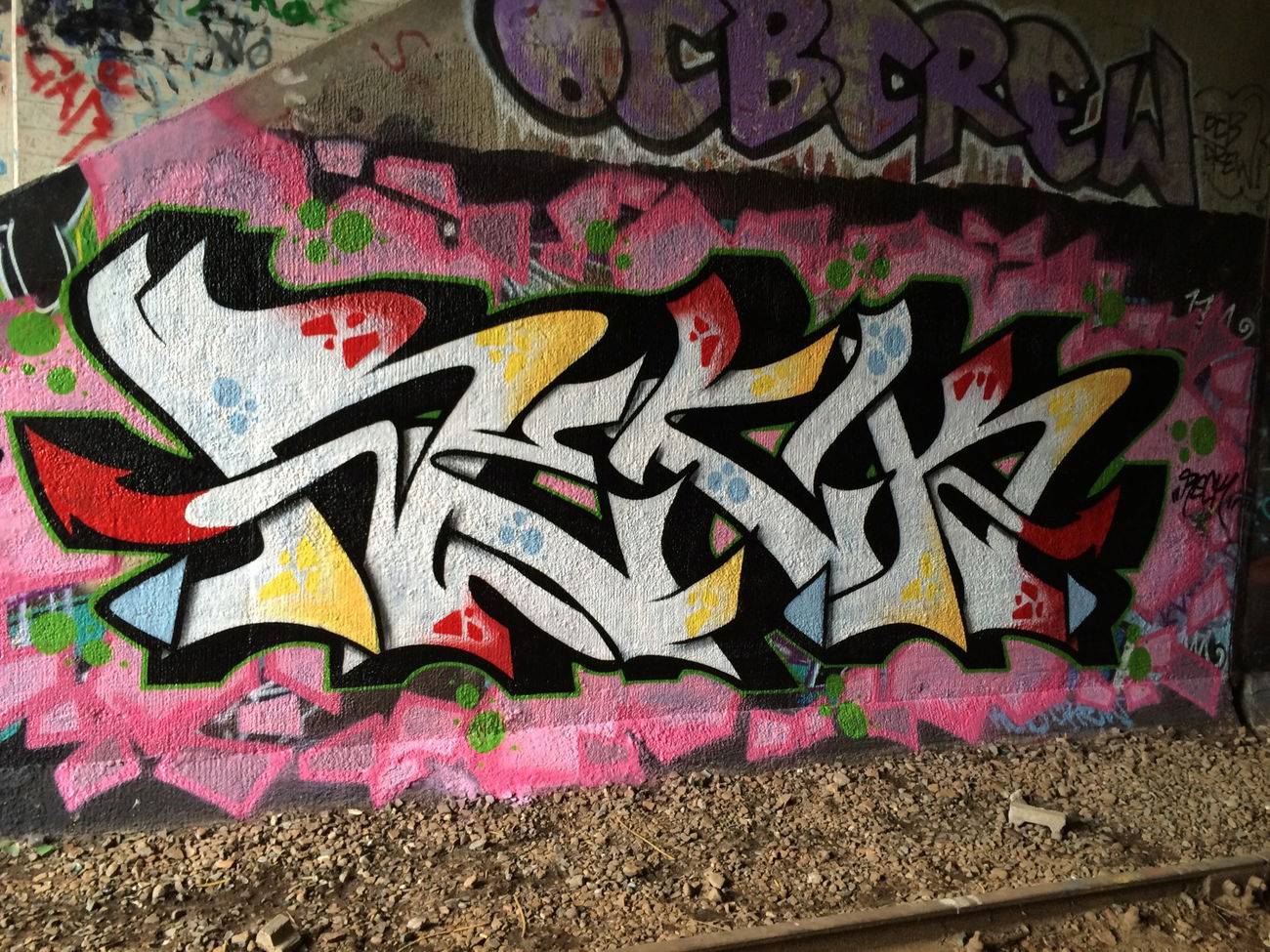 Graffiti Wall - Photo by ReckOner - bremerhaven (2016)