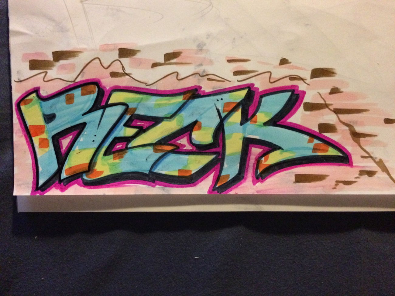 Graffiti Sketch - Photo by ReckOner - bremerhaven