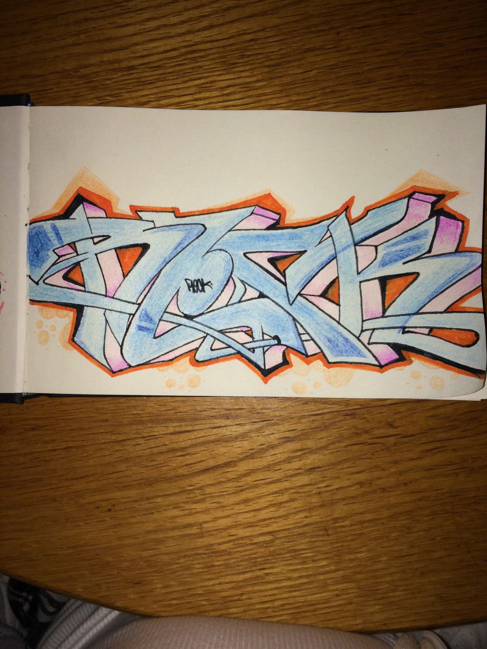 Graffiti Sketch - Photo by ReckOner - bremerhaven (2016)