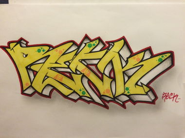 Graffiti Sketch - Photo by ReckOner - bremerhaven