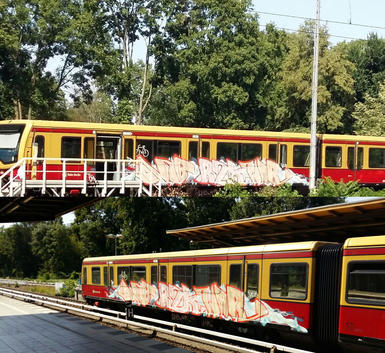 Graffiti Train - Photo by RedOrBlue