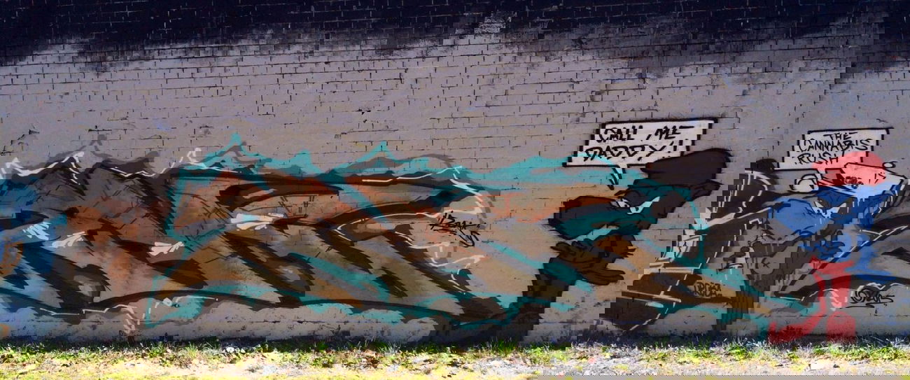 Graffiti Wall - Photo by RedOrBlue - Reac, Reak, tcr