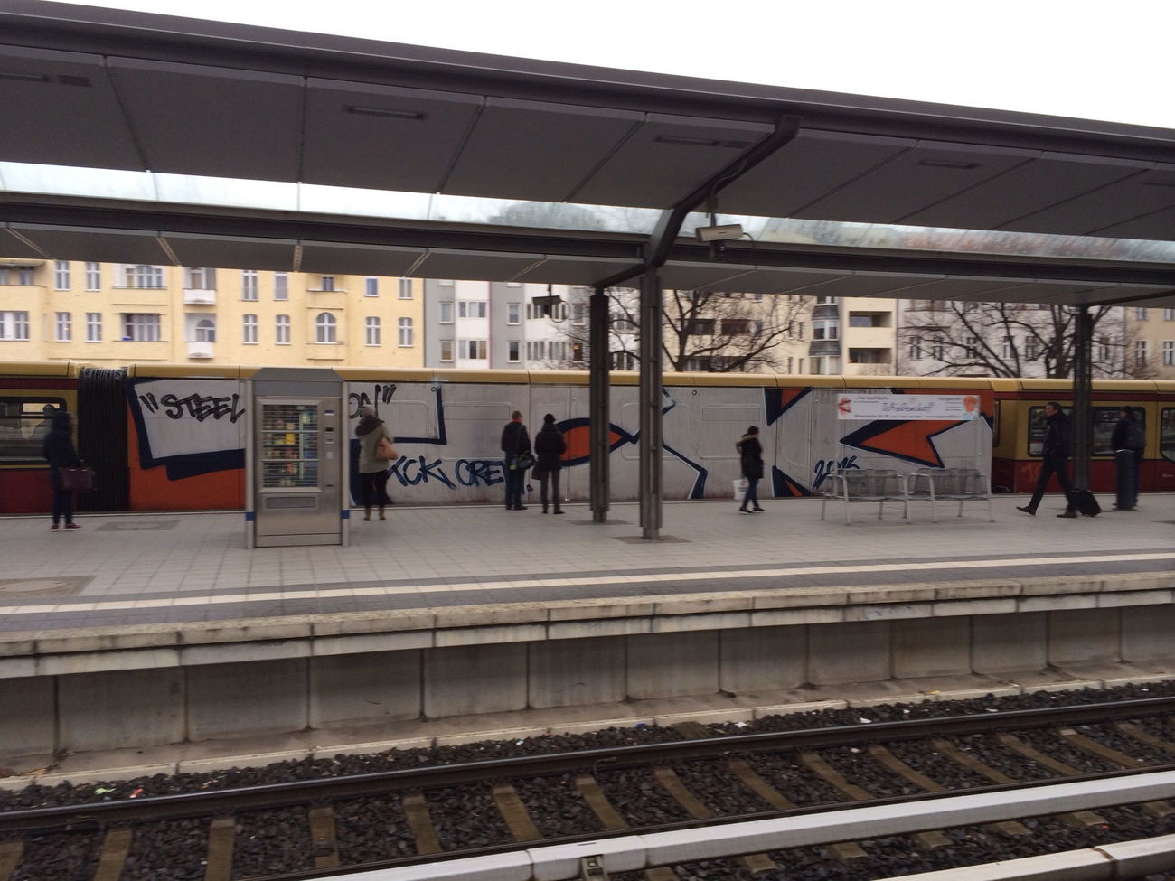 Graffiti Train - Photo by RedOrBlue - Tck, Viper, Steel