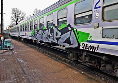Graffiti Train in Poland - Photo by ReefaPlay (2016)