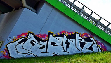 Graffiti Wall in Poland - Photo by ReefaPlay (2015)