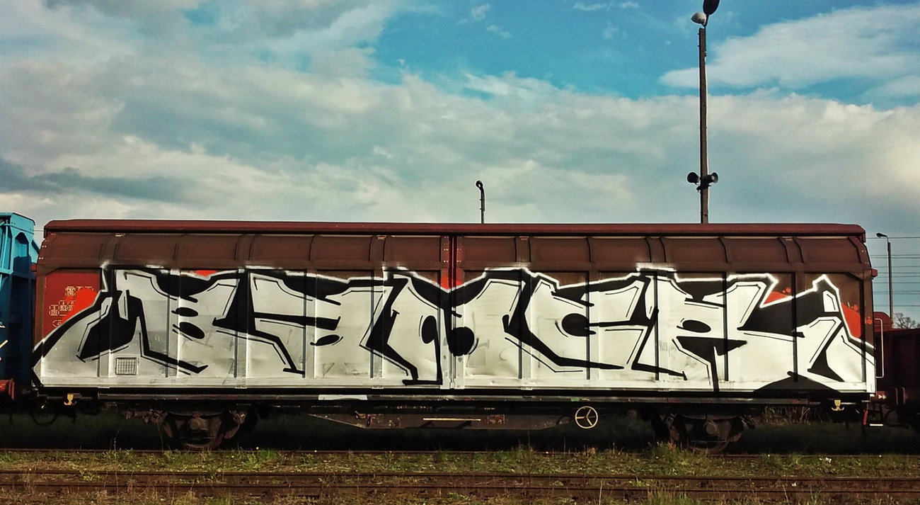 Graffiti Train in Poland - Photo by ReefaPlay (2016)