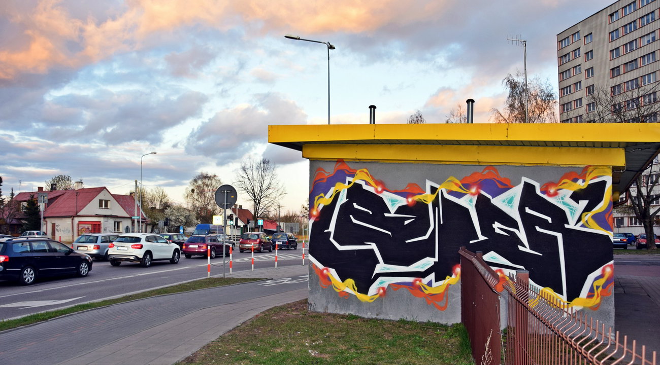 Graffiti Wall in Poland - Photo by ReefaPlay (2015)