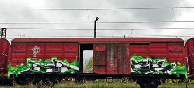 Graffiti Train in Poland - Photo by ReefaPlay (2016)