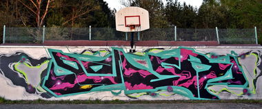 Graffiti Wall in Skórka - Photo by ReefaPlay