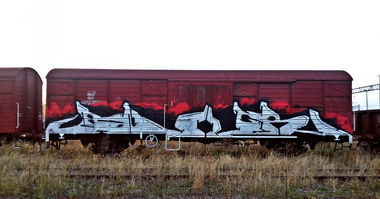 Graffiti Train in Poland - Photo by ReefaPlay (2015)