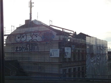 Graffiti Bombing - Photo by Regenman (?)