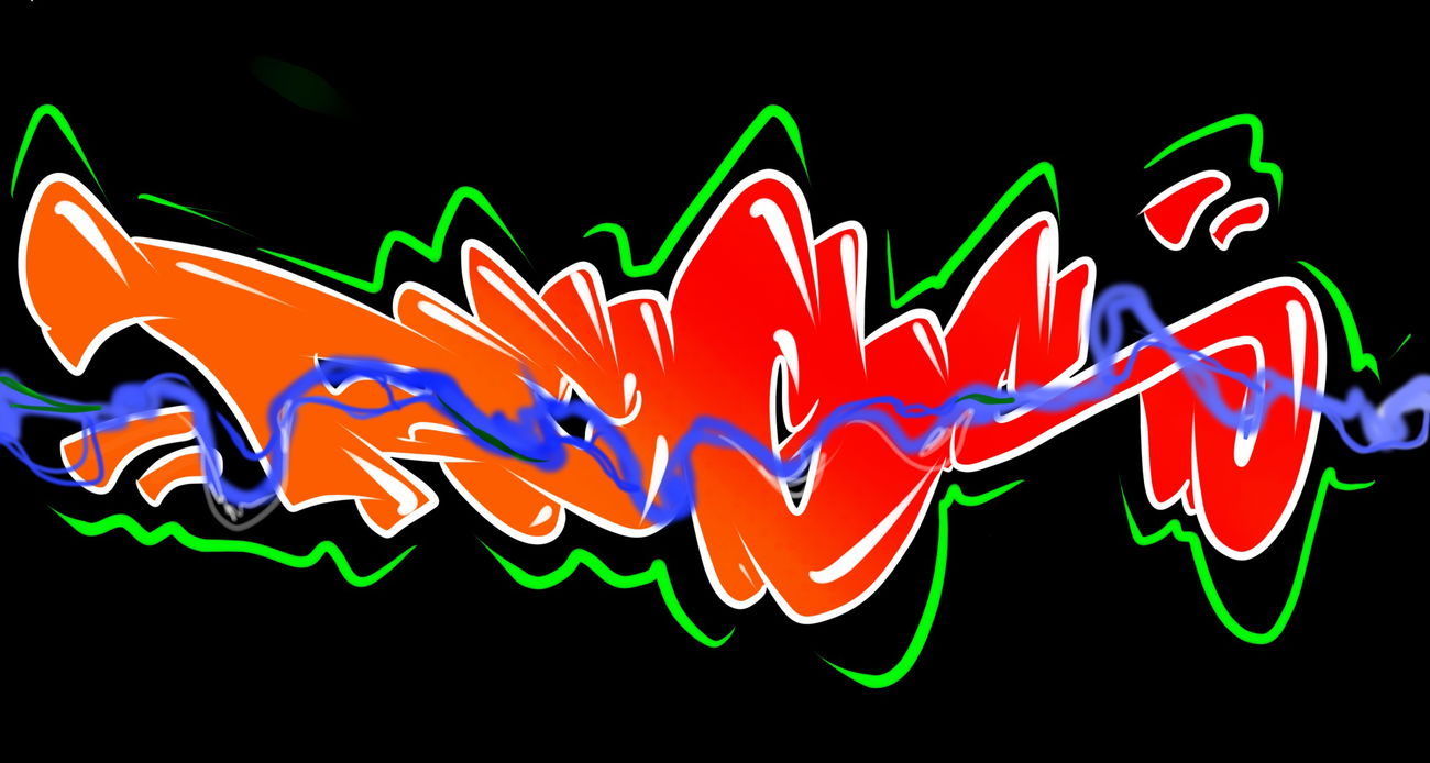 Graffiti Sketch - Photo by Regs - graffiti, regs, streetart