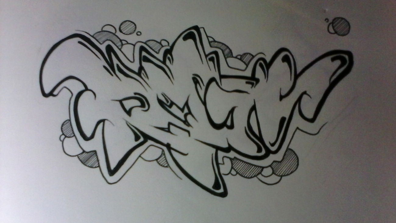 Graffiti Sketch - Photo by Regs