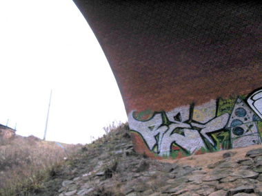 Graffiti Bombing - Photo by Rei