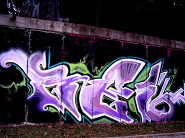 Graffiti Wall in Olsztyn - Photo by Rei - rei (2014)