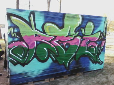 Graffiti Wall - Photo by Rei (2016)