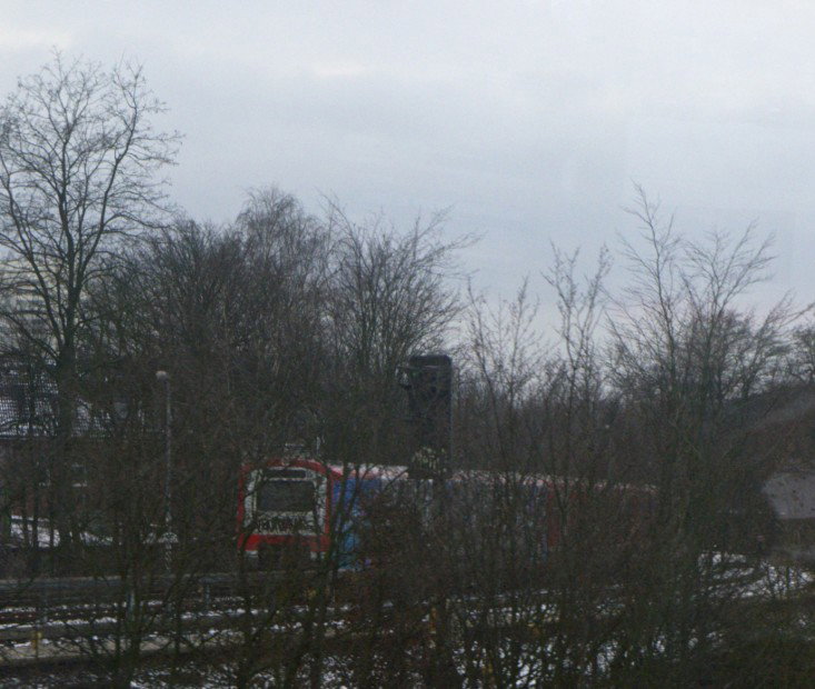 Graffiti Train in Hamburg - Photo by Reimemonster